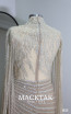 Adeline Nude Long Sleeve Dress