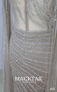 Adeline Nude High Neckline Dress