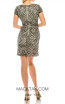 Adrianna Papell 041881410 Slate Back Dress