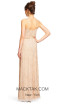 Adrianna Papell 91866700 Taupe Pink Back Dress