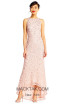 Adrianna Papell AP1E201754 Rose Gold Front Dress