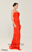 Agnès Orange Side Dress