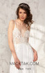 Aida Lorena Anisia White Evening Dress