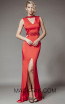 Aida Lorena SL116 Red Front Evening Dress