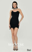 Aimée Black Front Dress