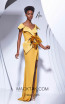 Alchera Y0562 Mustard Front Dress