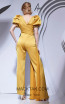 Alchera Y0607 Banana Yellow Back Dress