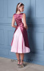 Alda Ciceu NRP SS20-19 Pink Wine Back Dress