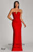 Alfa Beta 5829 Red Dress