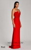 Alfa Beta 5829 Red Evening Dress