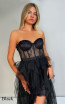 Alfa Beta 5576 Black Detail Dress