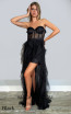 Alfa Beta 5576 Black Couture Dress