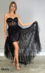Alfa Beta 5576 Black Tulle Dress