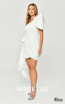Alfa Beta 6274 White Side Dress