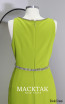Arielle Oxide Green Crepe Dress