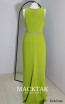 Arielle Oxide Green Back Dress