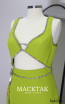 Arielle Oxide Green Detail Dress