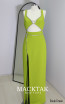 Arielle Oxide Green Front Dress