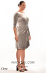 Alfa Beta B4590 Gray Mini Dress