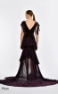 Alfa Beta B4641 Plum Back Dress
