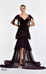 Alfa Beta B4641 Plum Dress