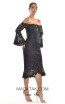 Alfa Beta B4721 Black Lace Dress