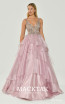 Alfa Beta B4741 Dry Rose Dress