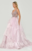 Alfa Beta B4741 Pink Long Dress