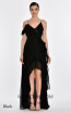 Alfa Beta B5011 Black Front Dress