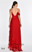Alfa Beta B5011 Red Back Dress