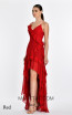 Alfa Beta B5011 Red Dress