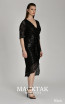 lfa Beta B5052 Black Side Dress