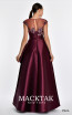 Alfa Beta B5057 Plum Back Dress
