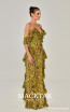 Alfa Beta B5110 Yellow Leopard Side Dress