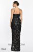 Alfa Beta B5160 Black Back Dress