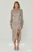 Alfa Beta B5186 Beige Front Dress 