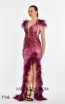 Alfa Beta B5213 Pink Side Dress