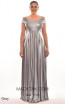 Alfa Beta B5228 Gray Front Dress