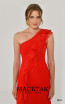 Alfa Beta B5232 Red Detail Dress