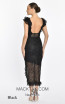 Alfa Beta B5234 Black Back Dress