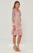 Alfa Beta aB5244 Pink Dress