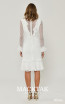 Vincence White Back Dress