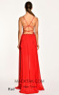 Alfa Beta B5249 Red Back Dress