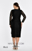 Alfa Beta B5260 Black Back Dress