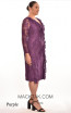 Alfa Beta B5260 Purple Dress