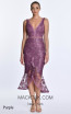 Alfa Beta B5276 Purple Dress
