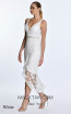 Alfa Beta B5276 White Side Dress