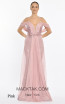 Alfa Beta B5290 Pink Front Dress