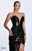 Alfa Beta B5291 Black Detail Dress