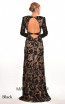 Alfa Beta B5325 Black Back Dress